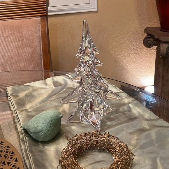 Vintage Sigma Crystal Christmas Tree 10” - Picture 6 of 6
